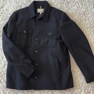 Banana republic large heritage collection, black coat